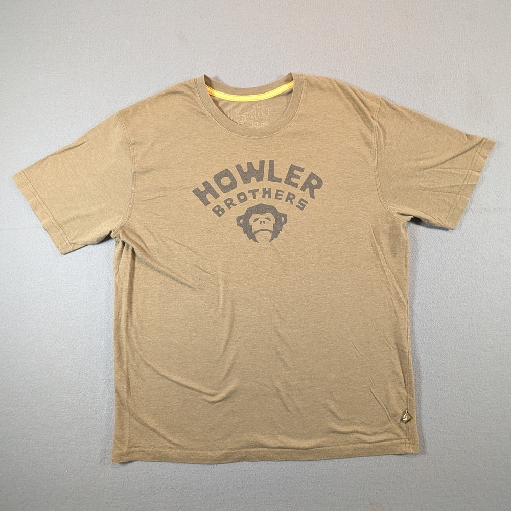 Howler Brothers T Shirt Mens Size XL Graphic Monkey Logo Short Sleeve Tee